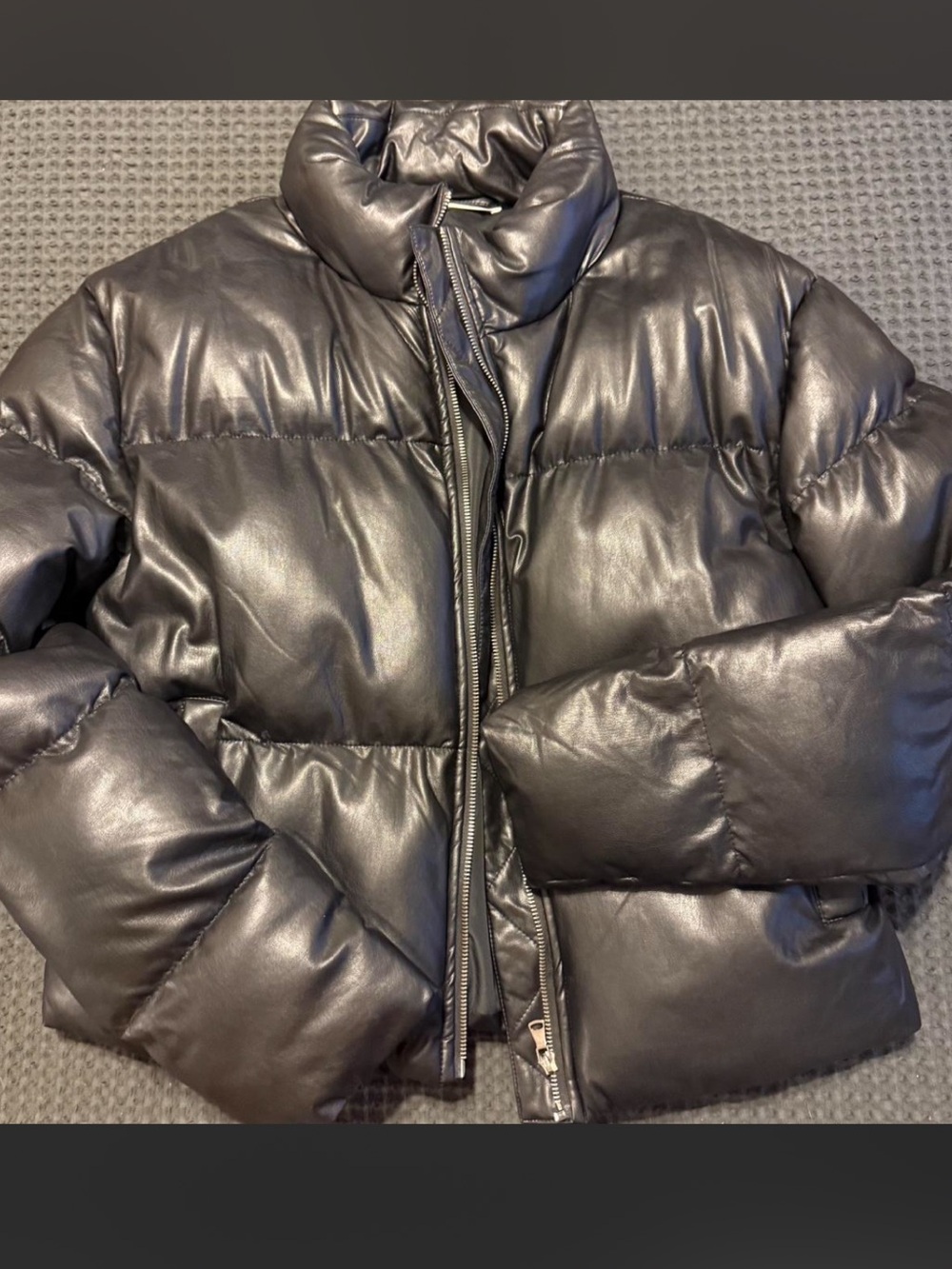 12th Tribe Black Puffer Jacket